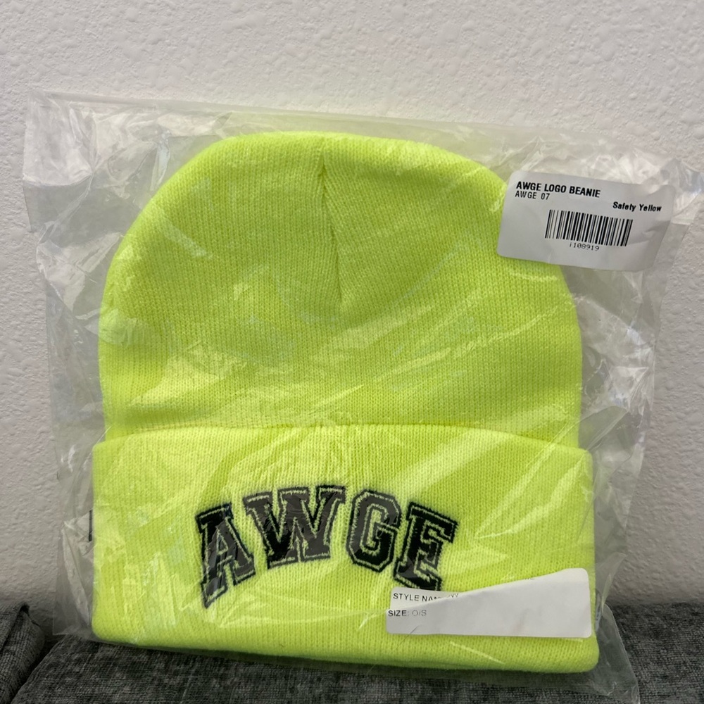 ASAP Rocky Men’s Neon Beanie - Picture 5 of 5